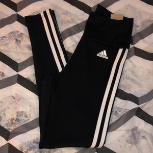 Adidas High Waist Stripes Tights